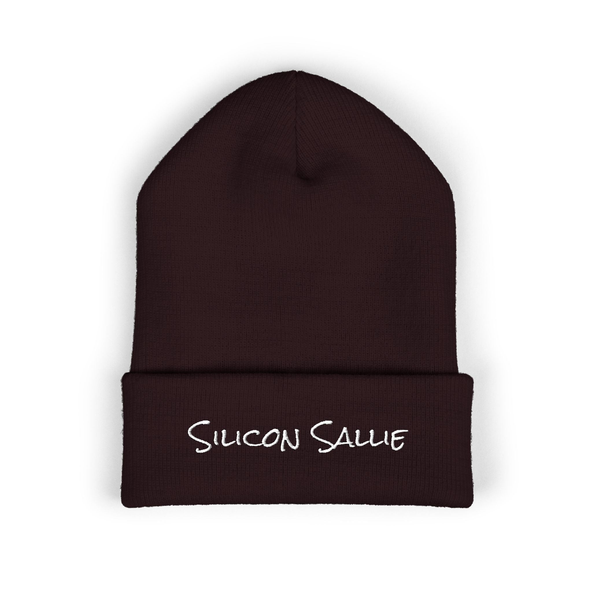 Silicon Sallie Classic Cuffed Beanie (Embroidered)