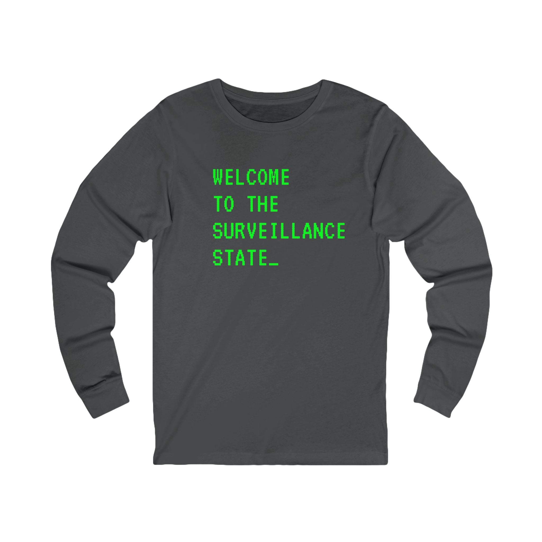Anti AI Surveillance Long Sleeve Tee