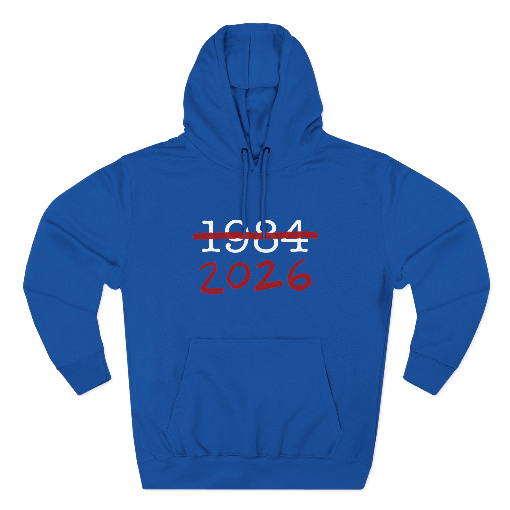 1984 2026 Three-Panel Fleece Hoodie