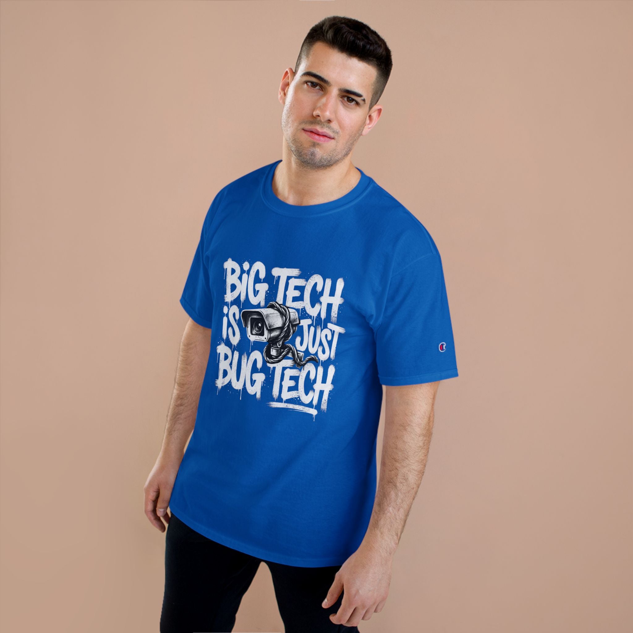 Big Tech Spy Surveillance Champion T-Shirt