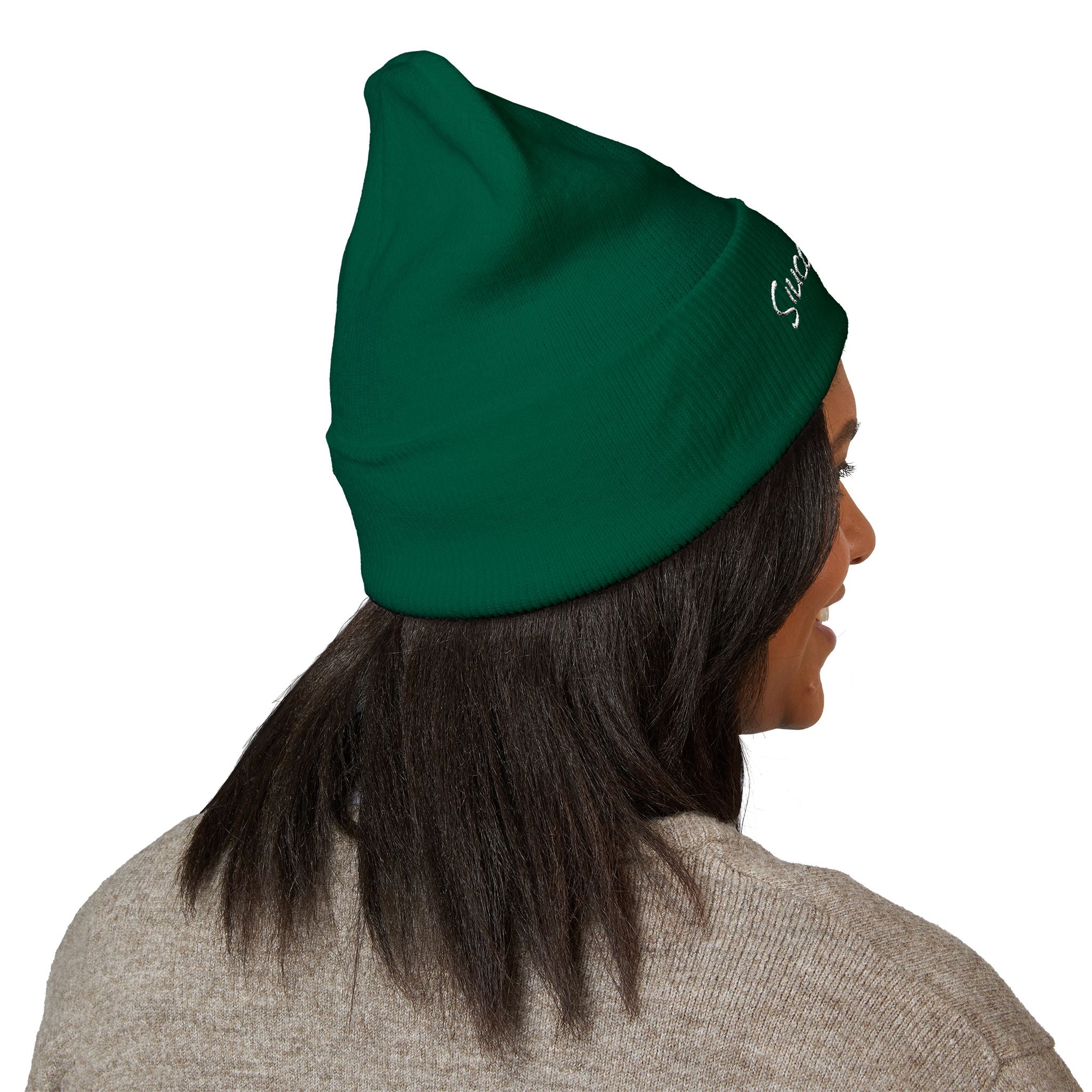 Silicon Sallie Classic Cuffed Beanie (Embroidered)