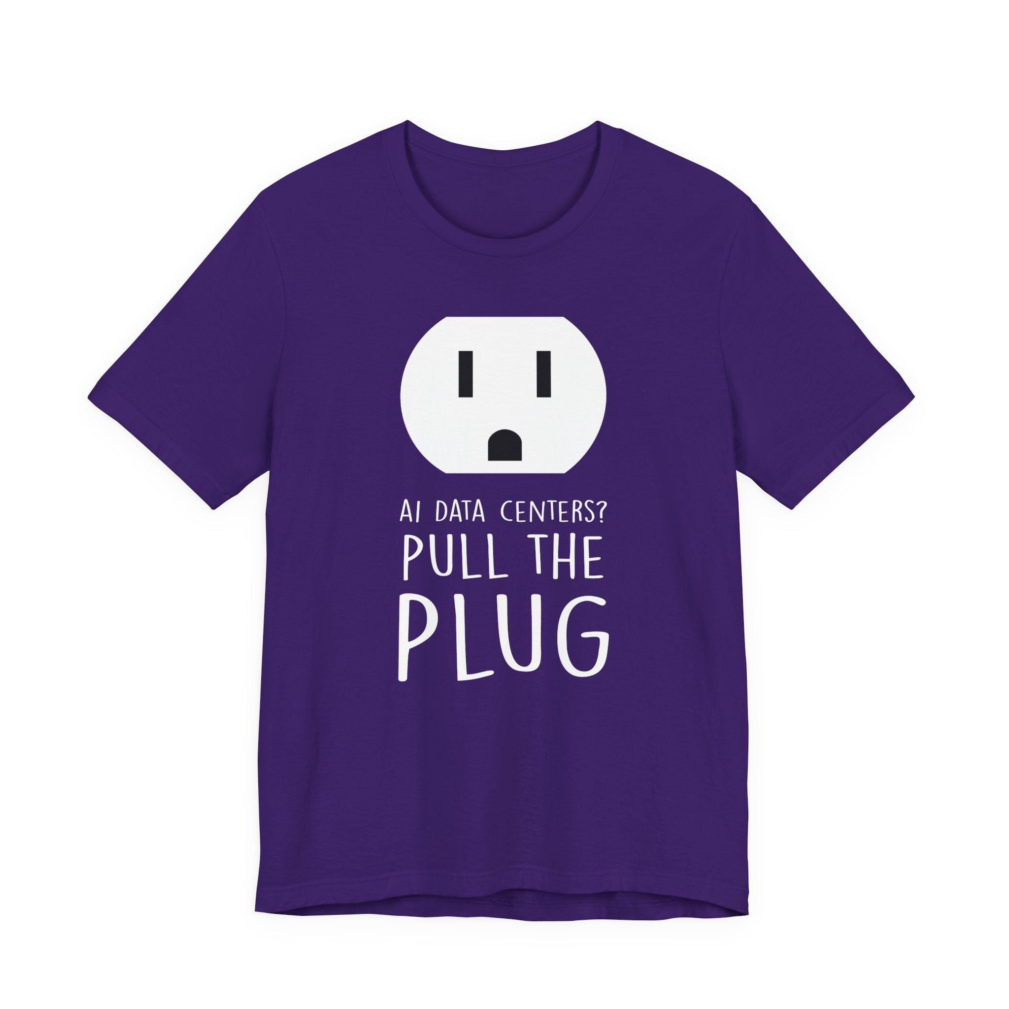 Pull The Plug Unisex Short Sleeve Tee
