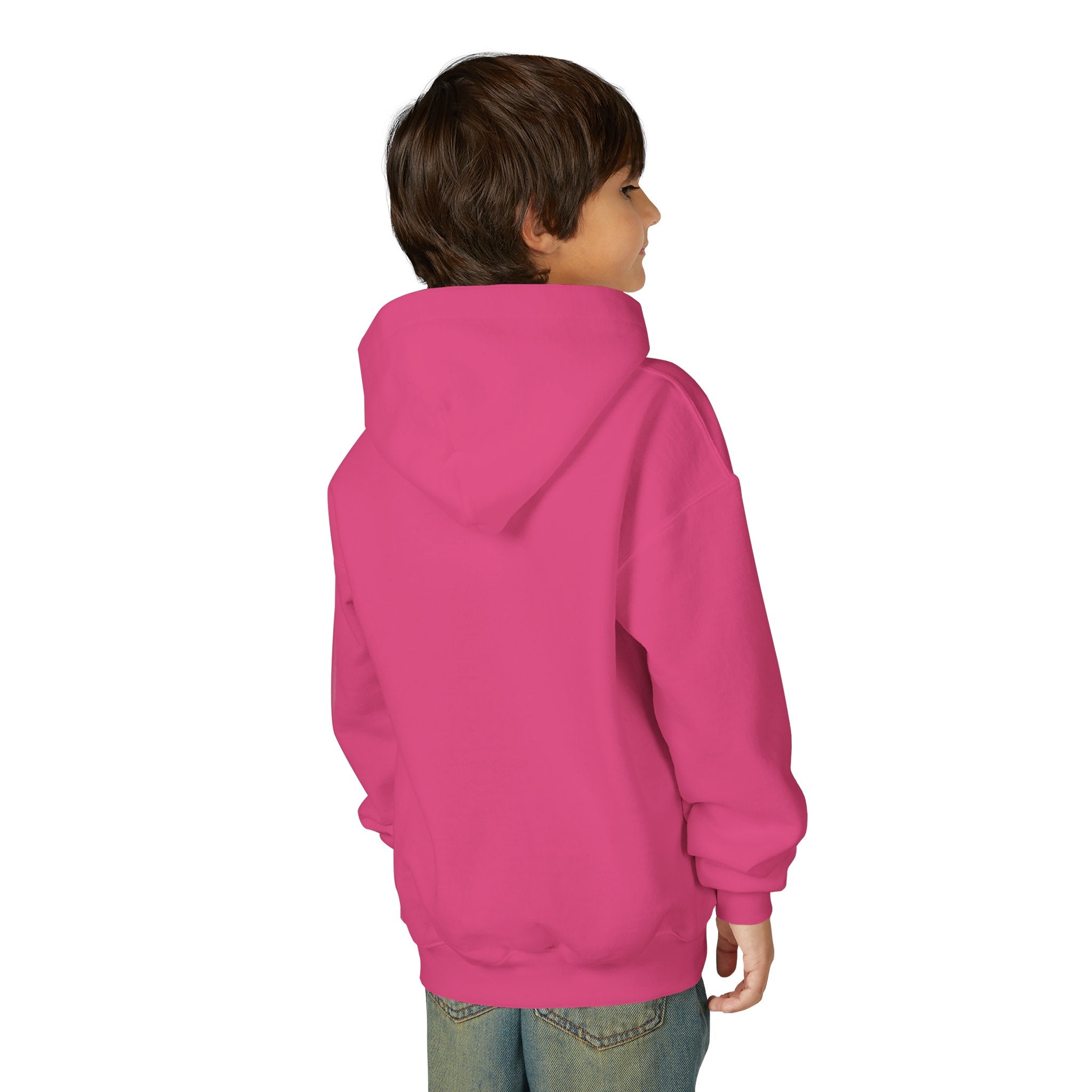No AI Robot Youth Hooded Sweatshirt