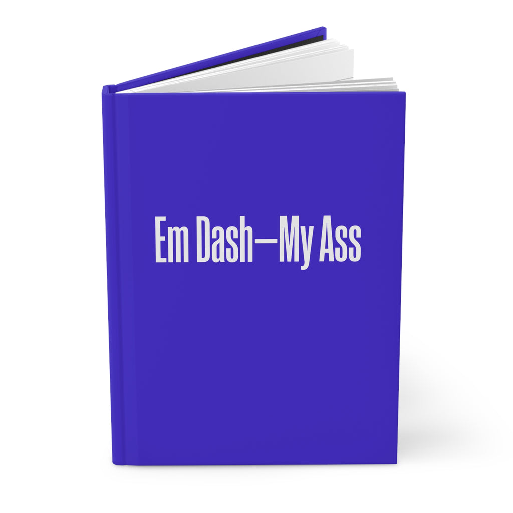 Em Dash Hardcover Journal Matte