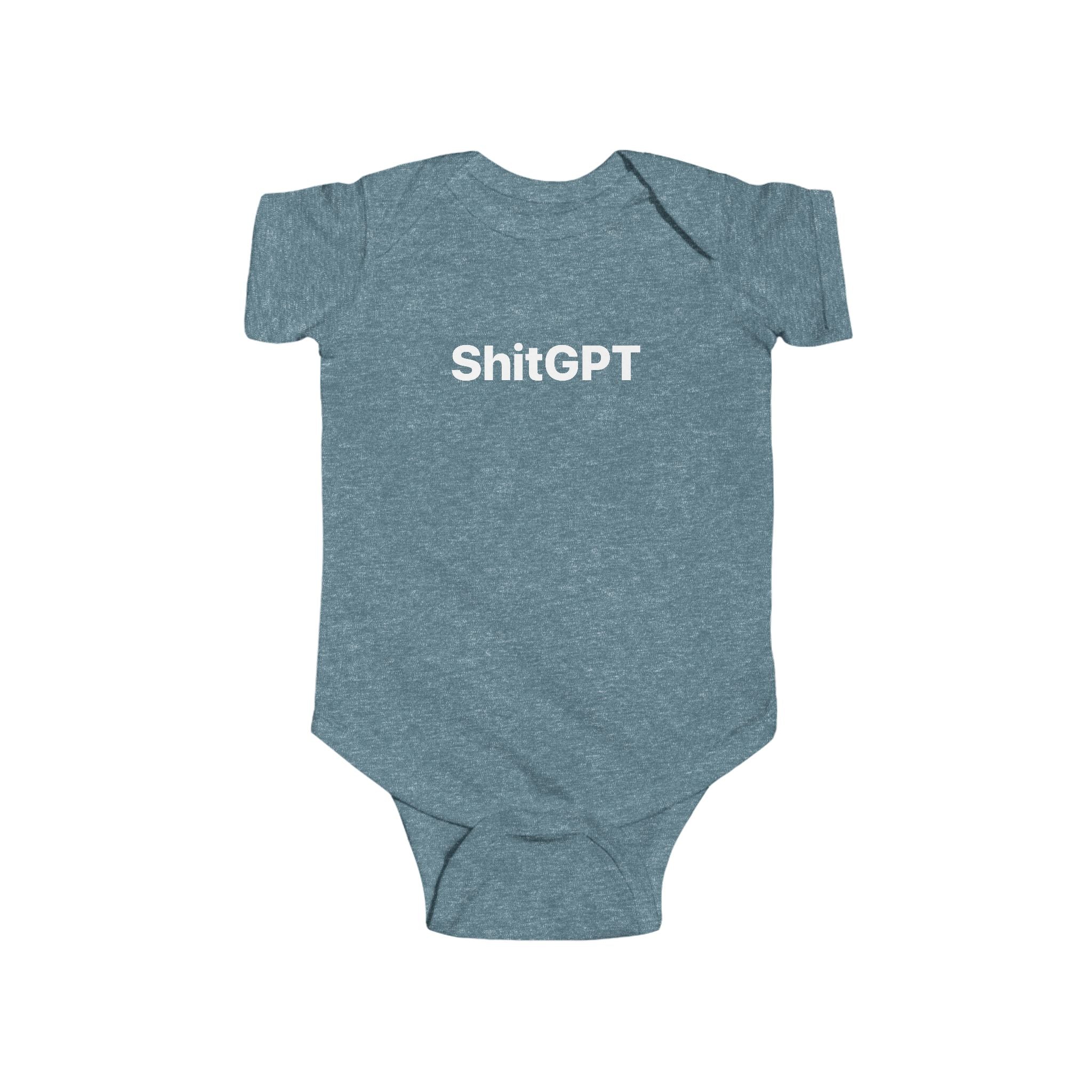 ShitGPT Infant Jersey Bodysuit Onesie