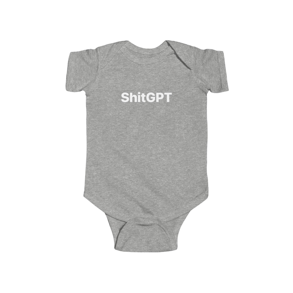 ShitGPT Infant Jersey Bodysuit Onesie