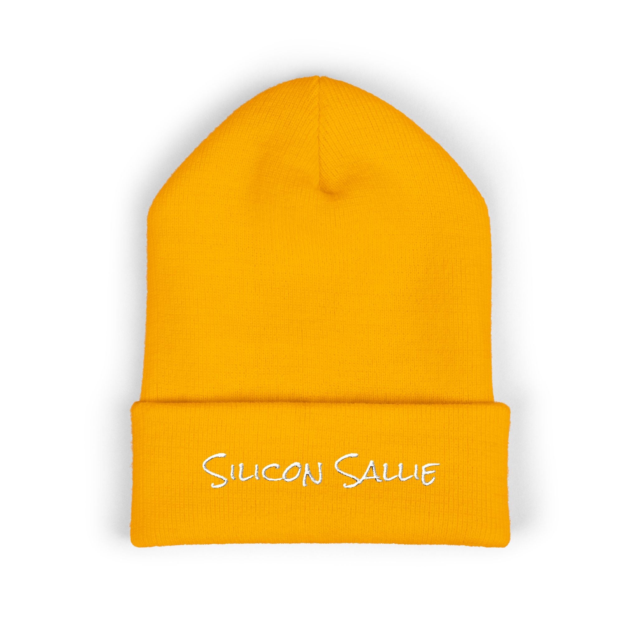 Silicon Sallie Classic Cuffed Beanie (Embroidered)