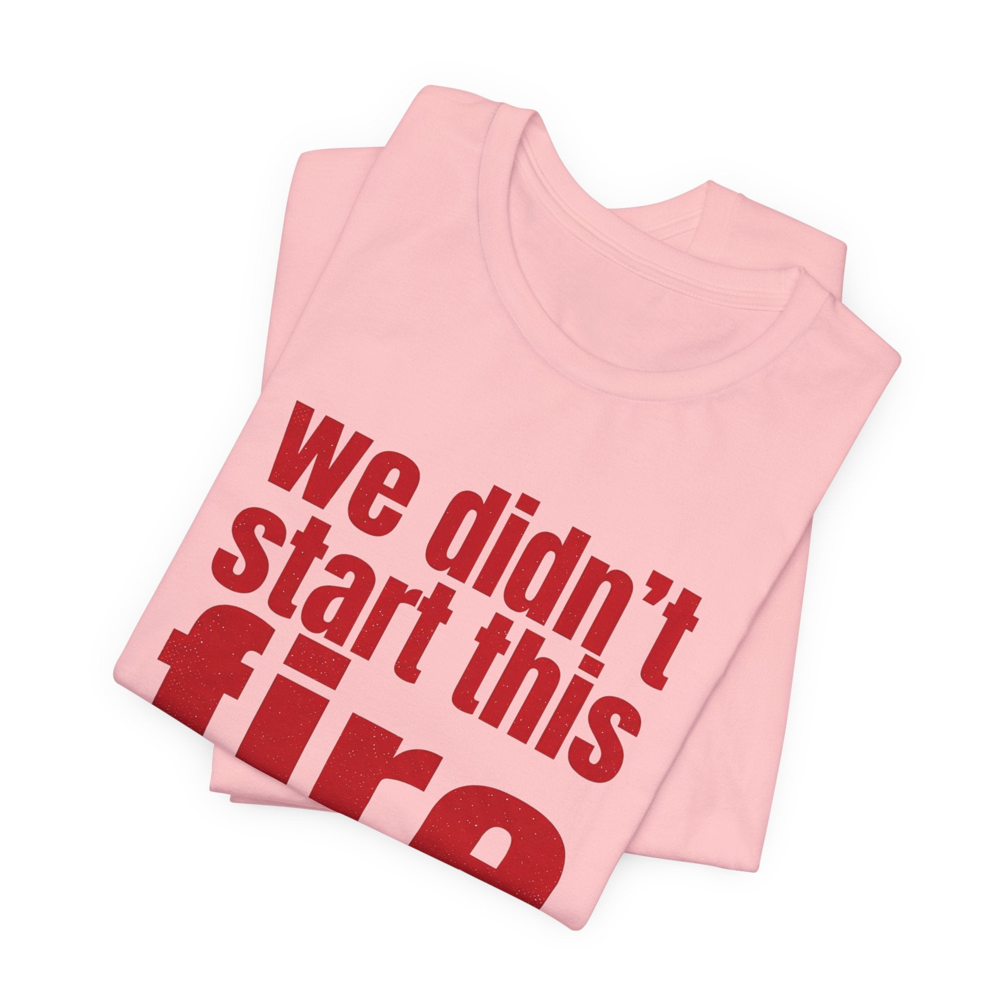 Anti Big Tech Fire Unisex Short Sleeve Tee
