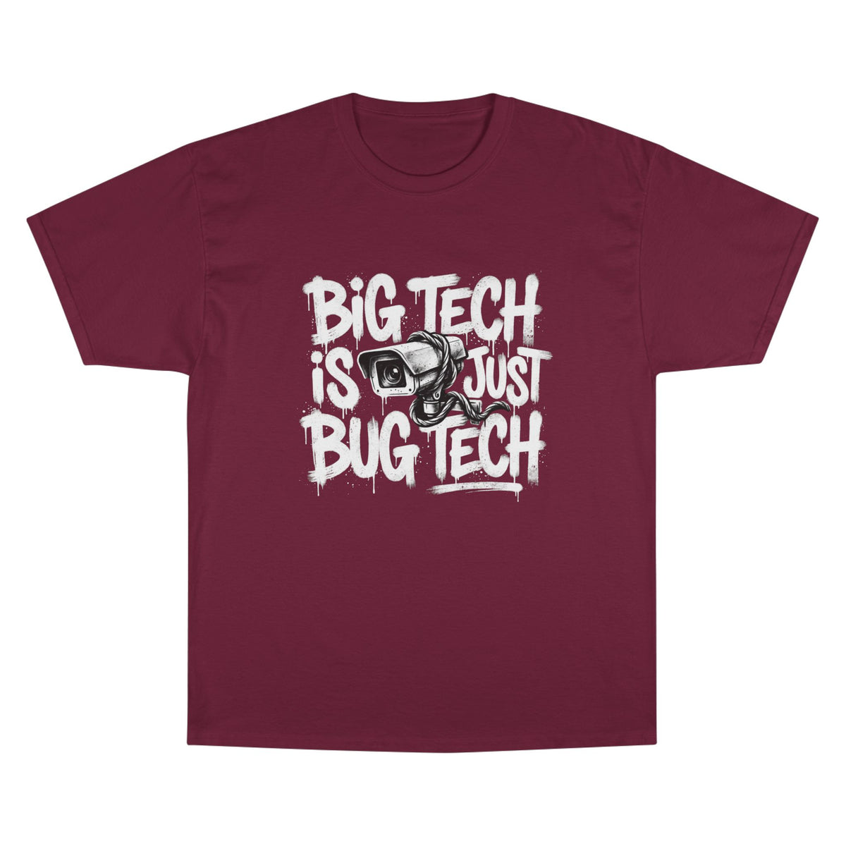 Big Tech Spy Surveillance Champion T-Shirt