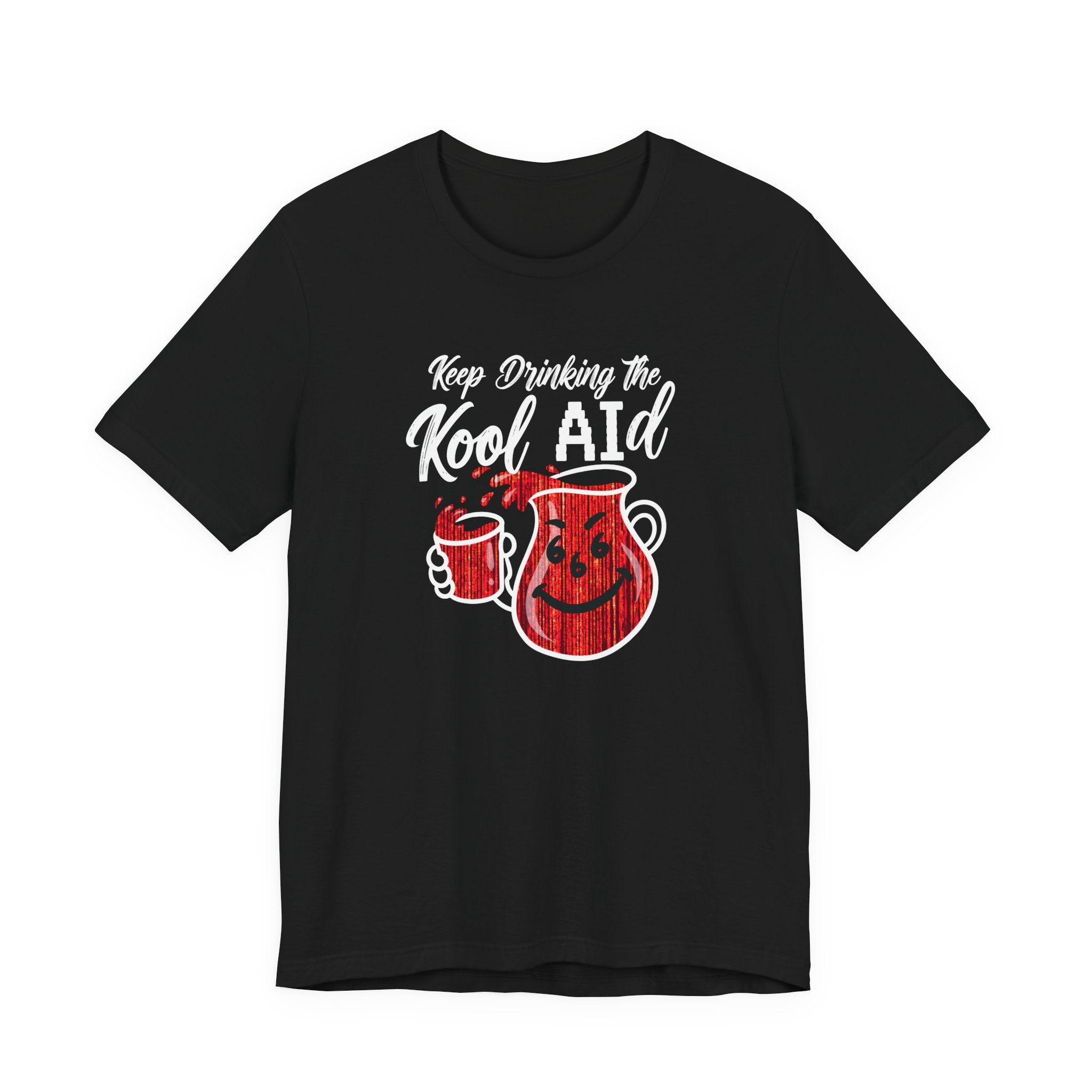 Anti AI KoolAId Unisex Short Sleeve Tee