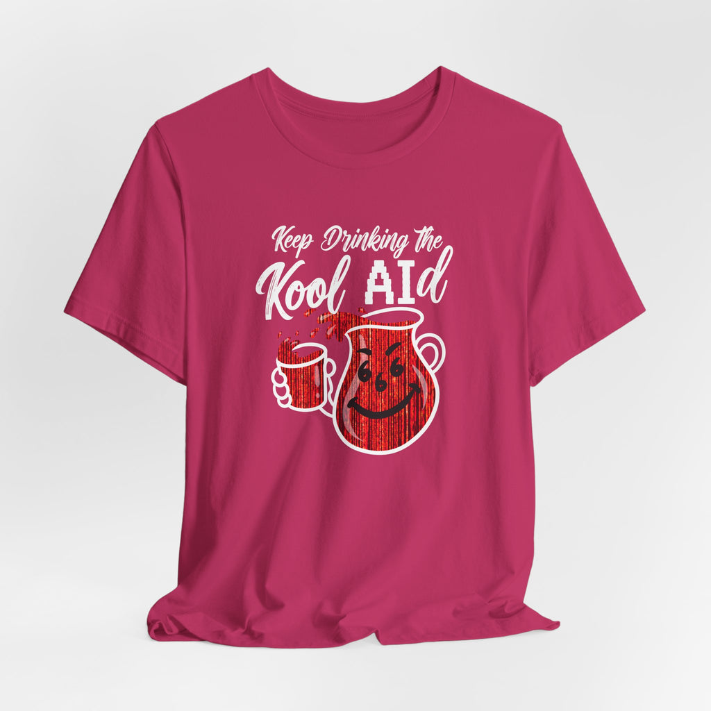 Anti AI KoolAId Unisex Short Sleeve Tee