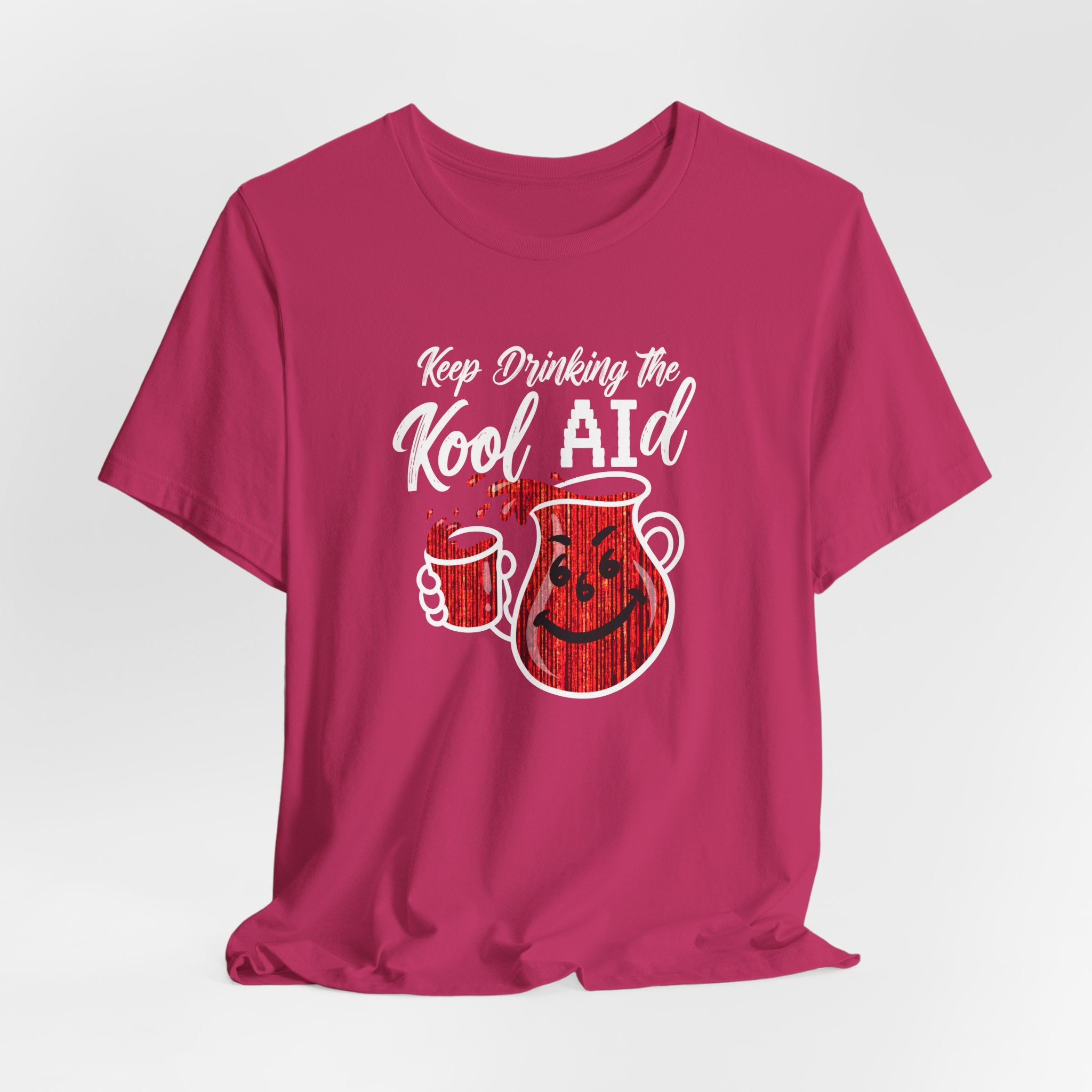 Anti AI KoolAId Unisex Short Sleeve Tee