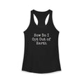 Opt Out Women's Racerback Tank