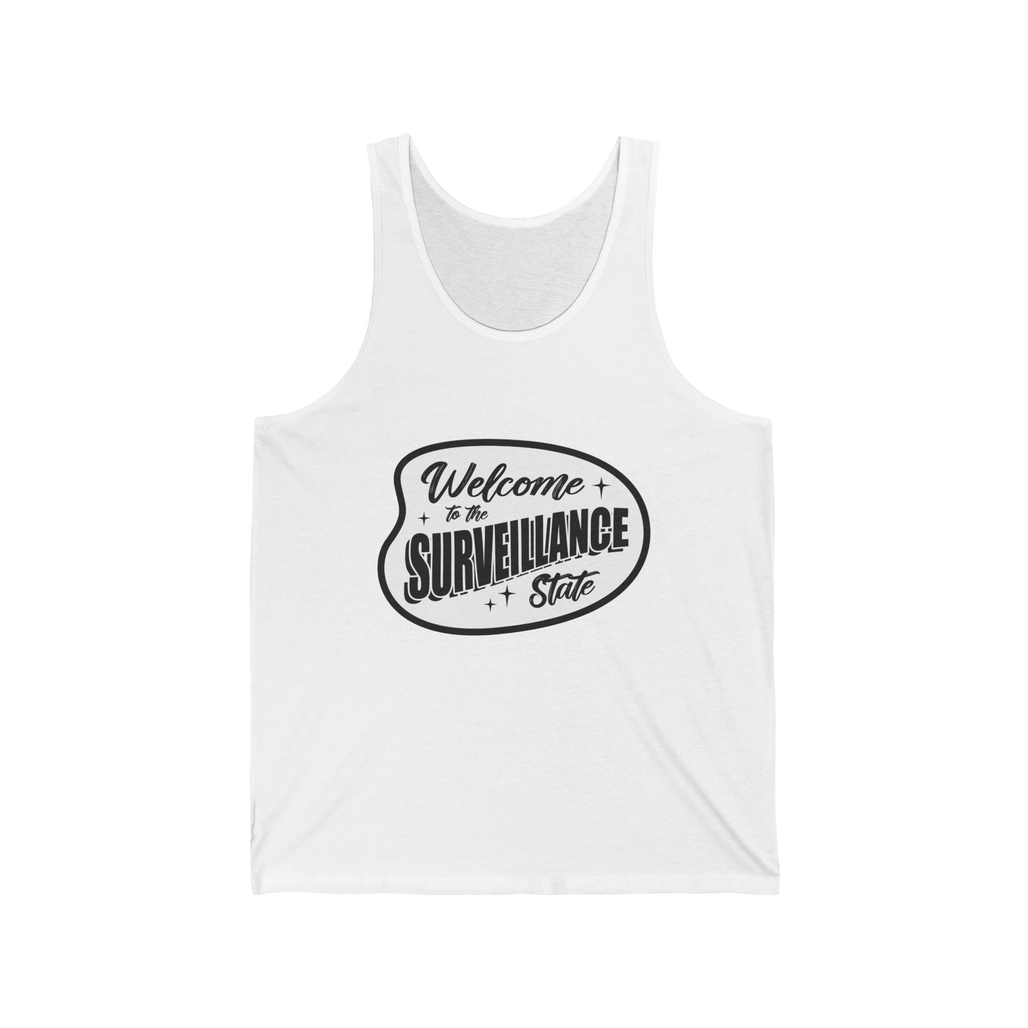 Anti Surveillance Unisex Jersey Tank