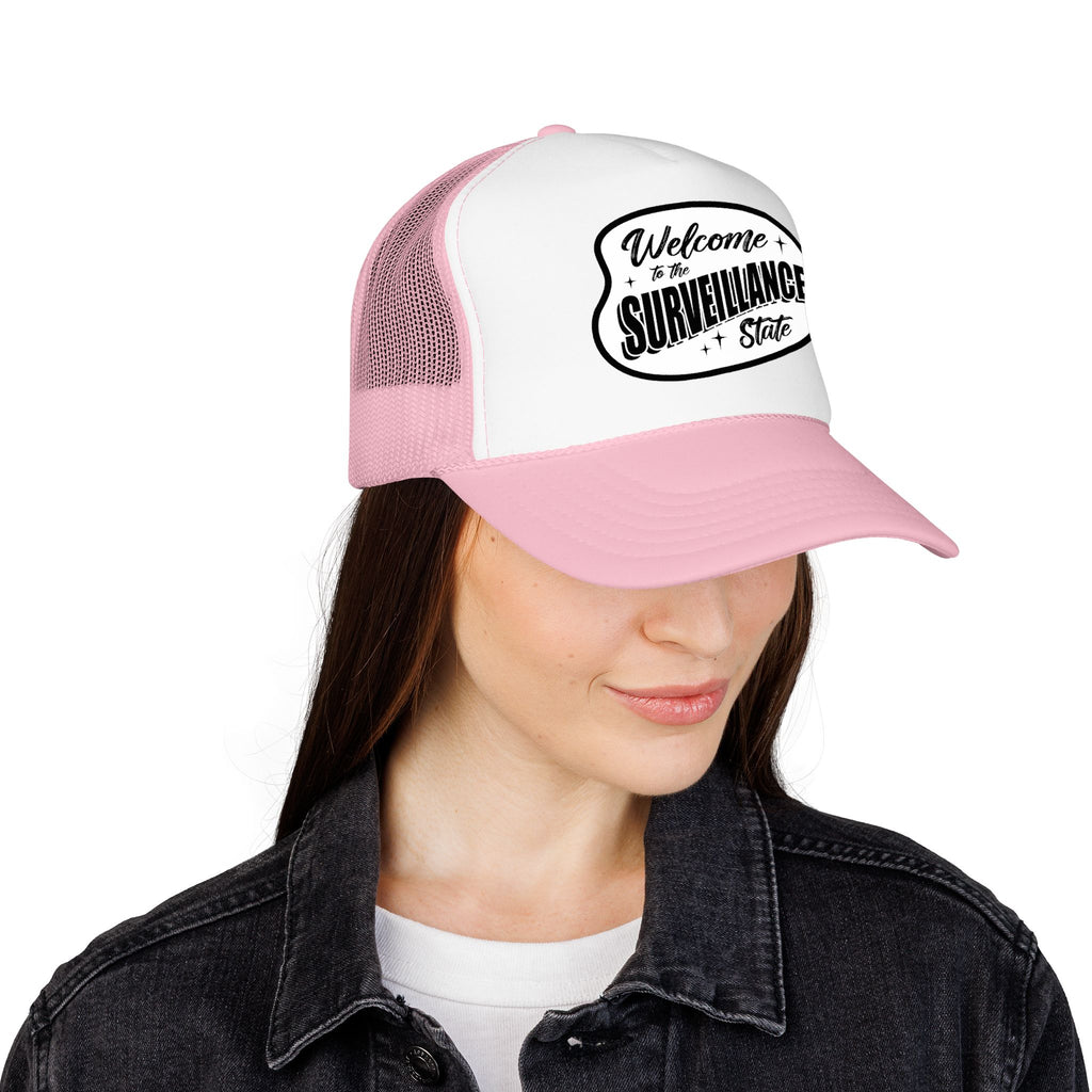Anti AI Surveillance Foam Trucker Hat