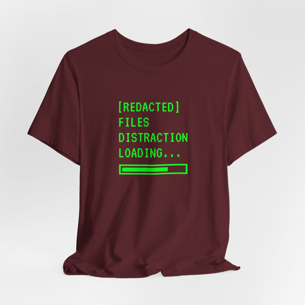 File Distraction Unisex Short Sleeve Tee