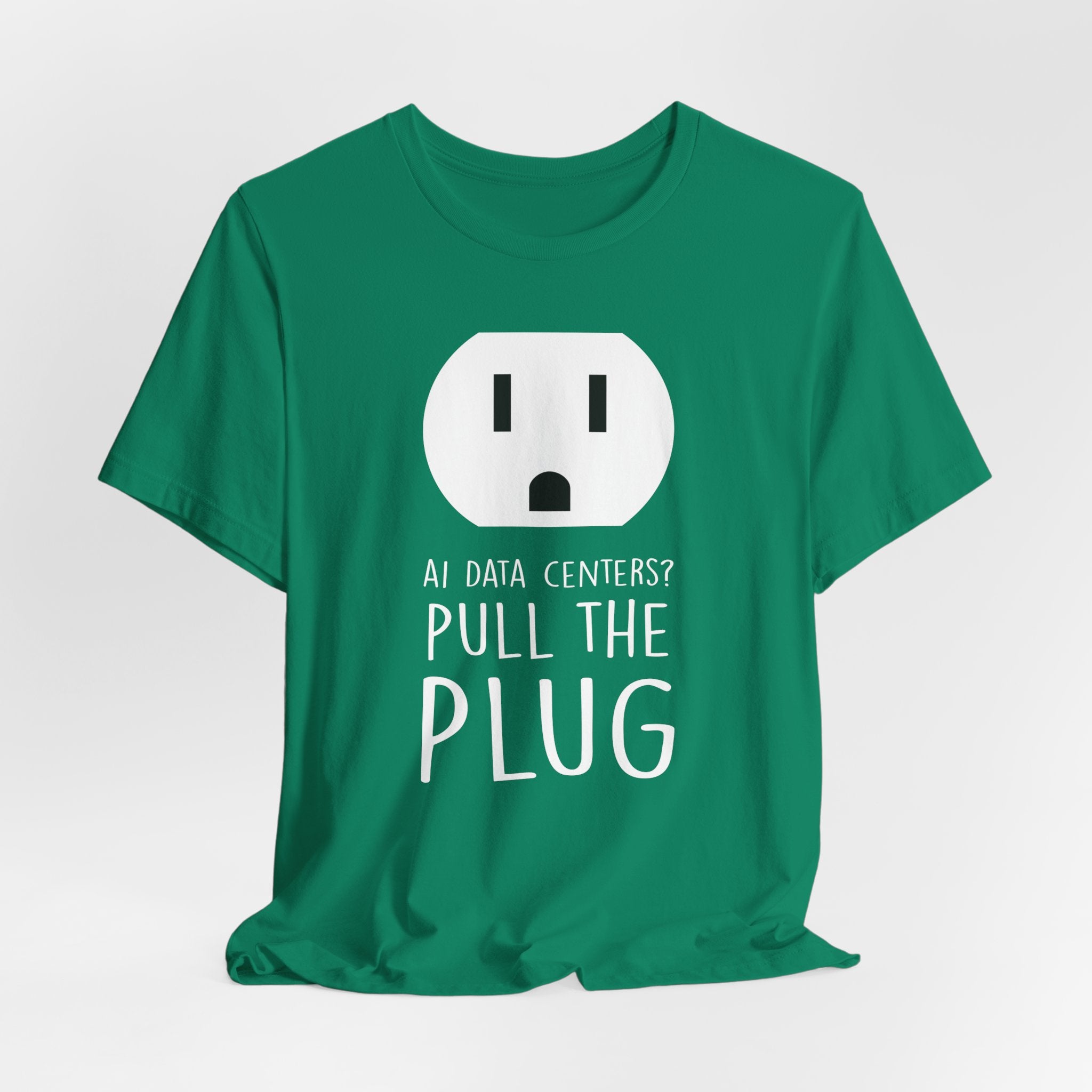 Pull The Plug Unisex Short Sleeve Tee