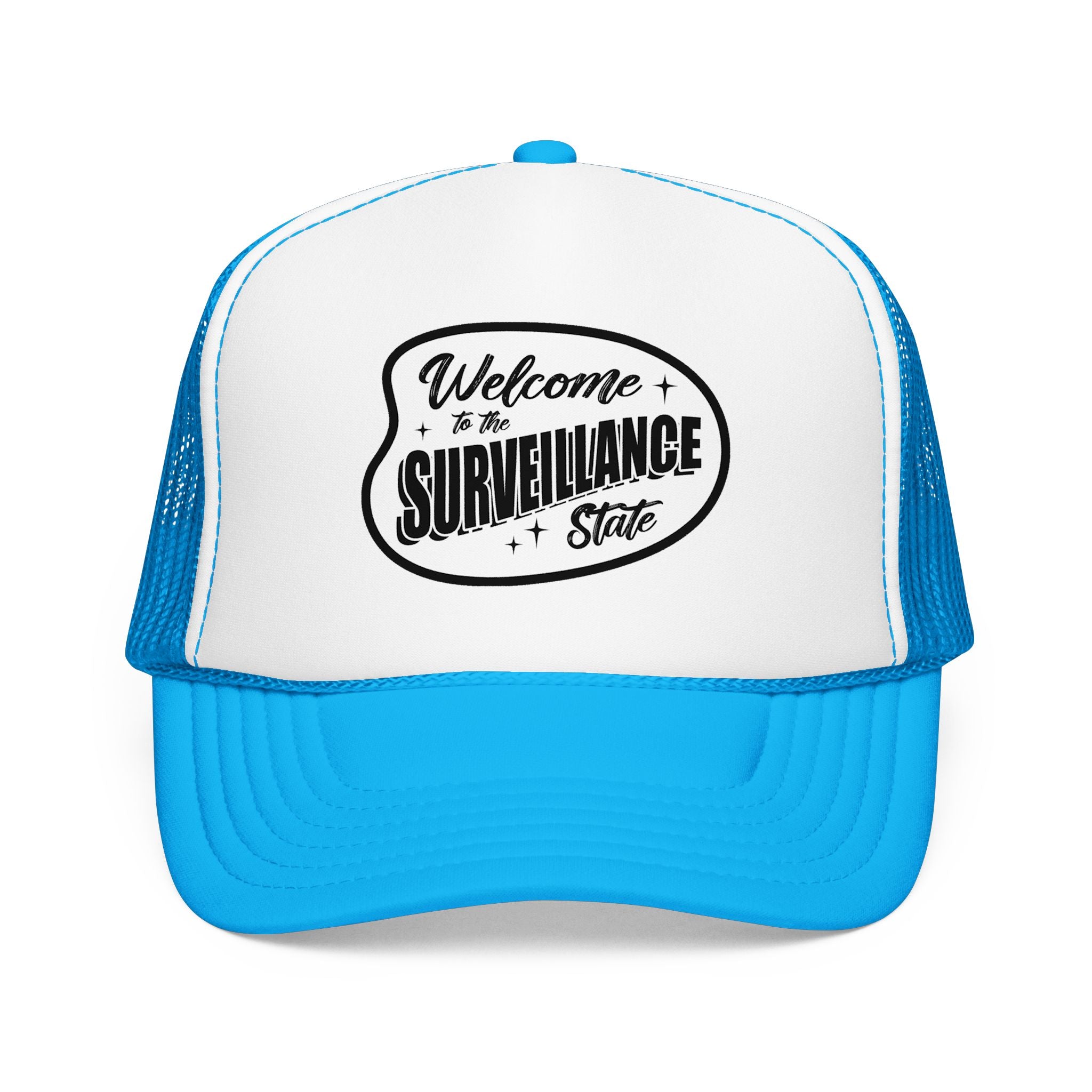 Anti AI Surveillance Foam Trucker Hat
