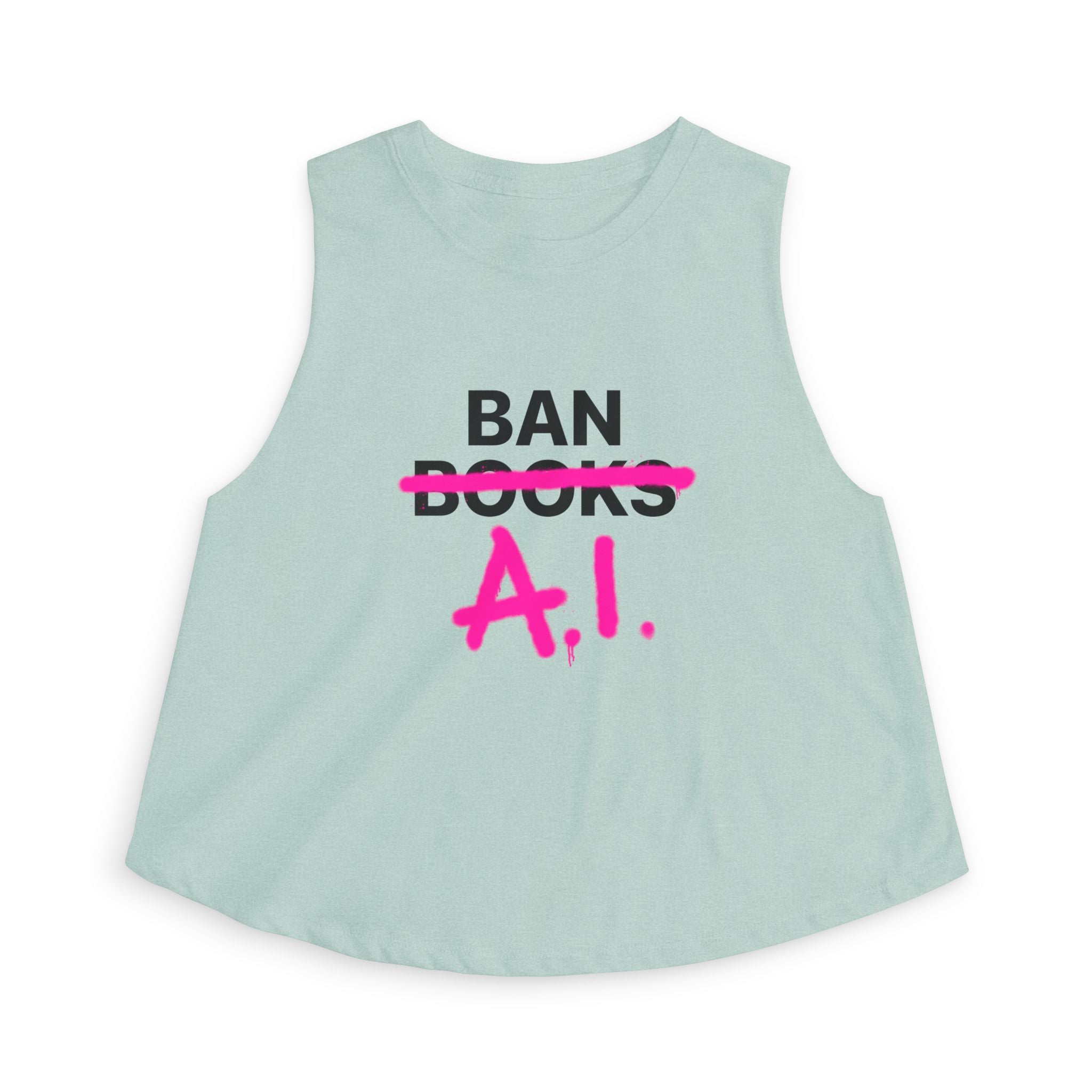 Ban AI Women's Crop Top