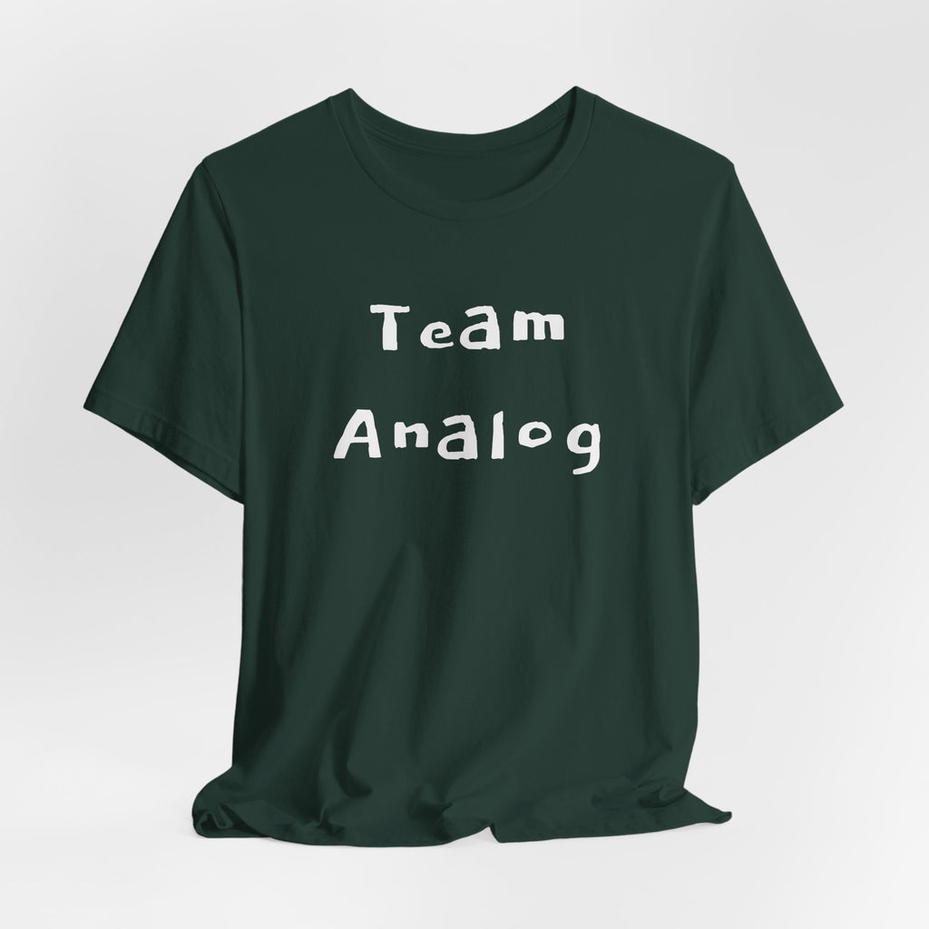 Analog Unisex Jersey Short Sleeve Tee