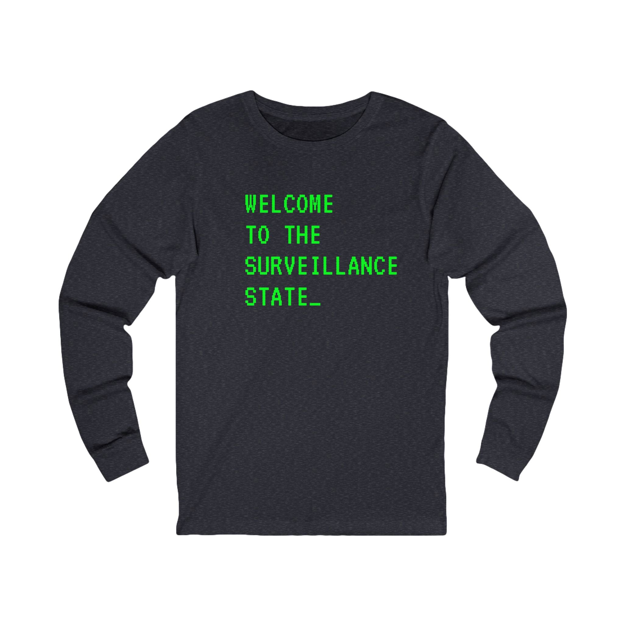 Anti AI Surveillance Long Sleeve Tee