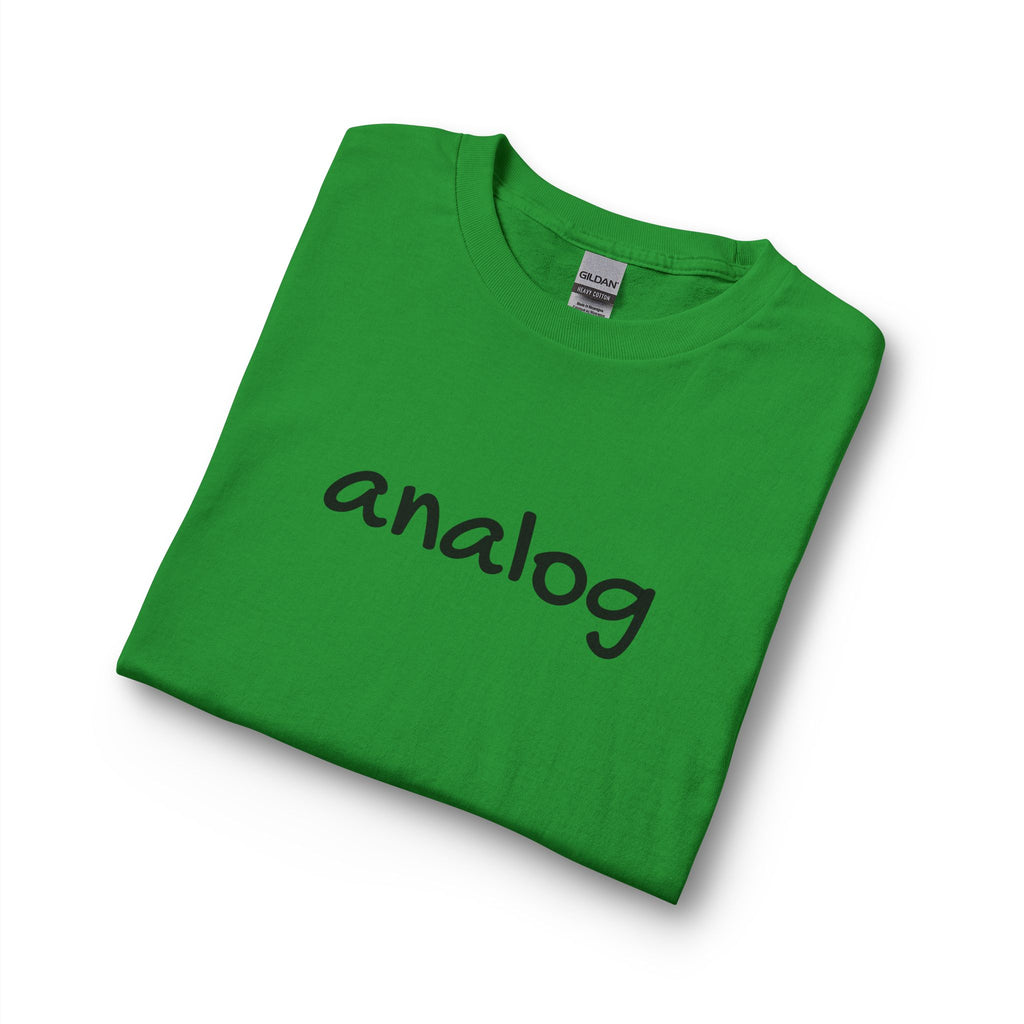 Analog Simple Unisex Long Sleeve T-Shirt