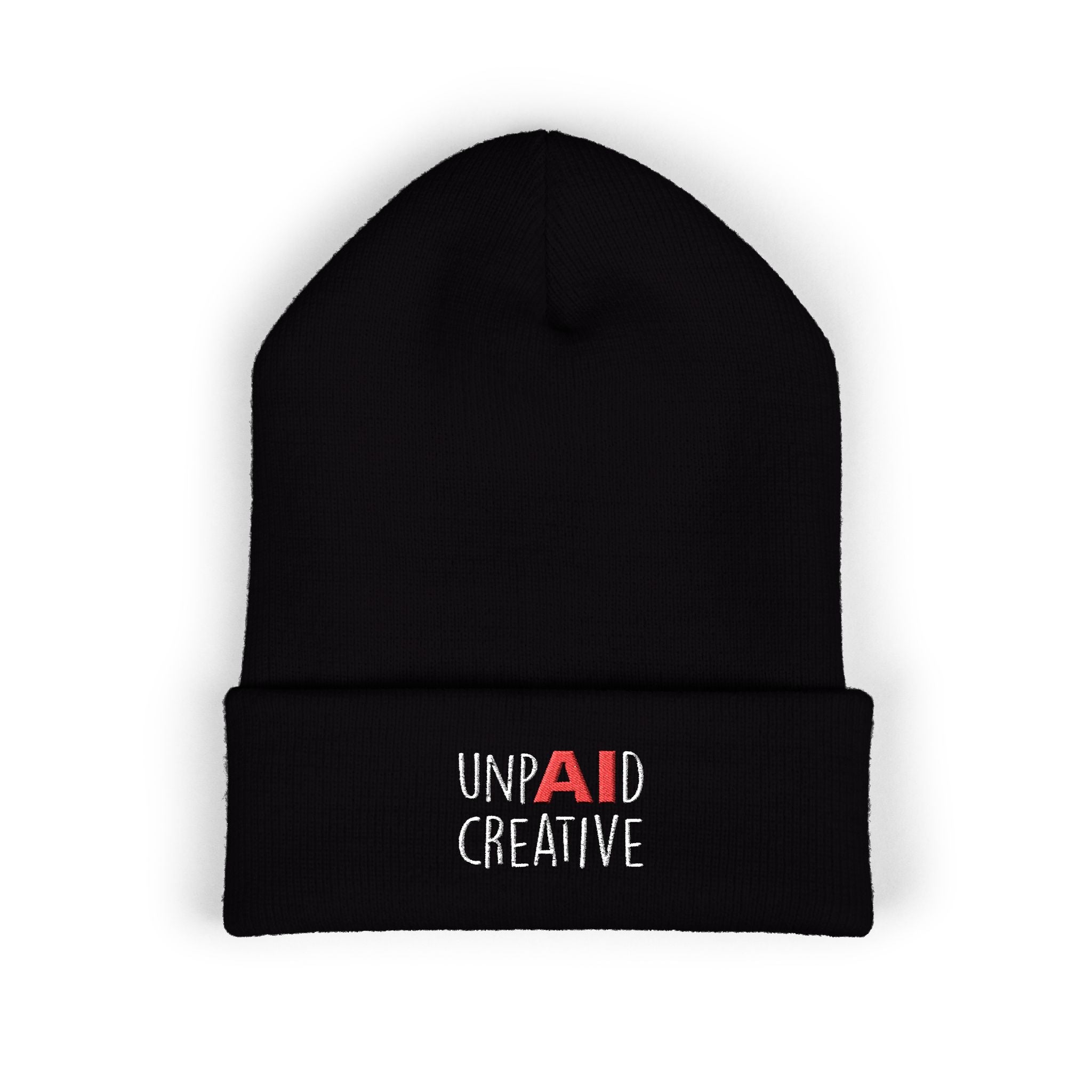UnpAId Creative Classic Cuffed Beanie
