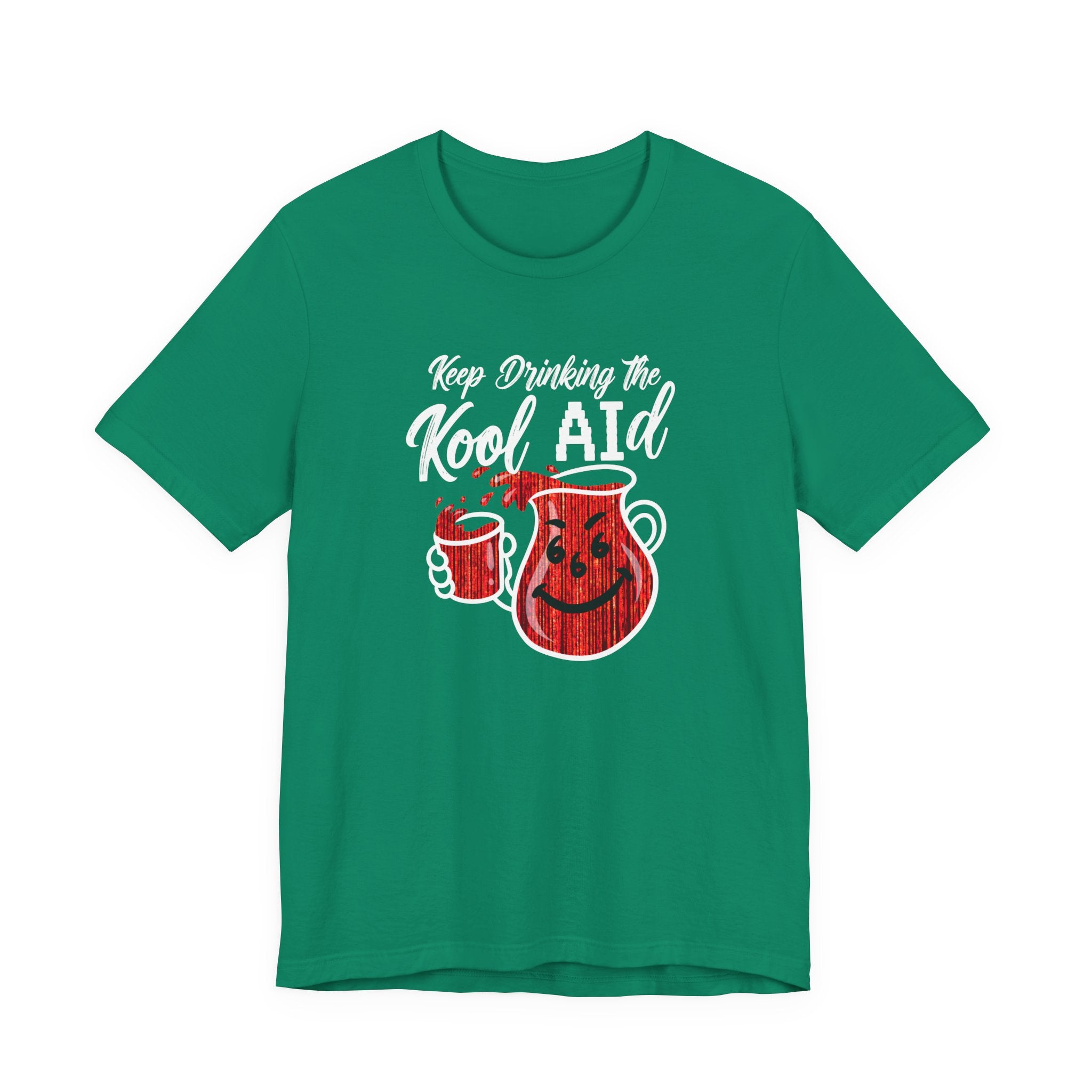 Anti AI KoolAId Unisex Short Sleeve Tee
