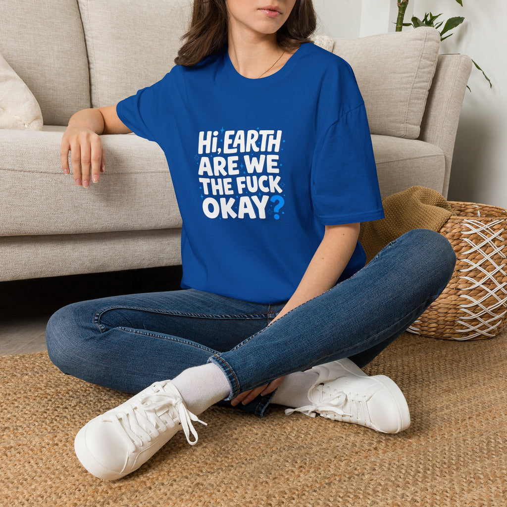 Are We OK Unisex Softstyle T-Shirt