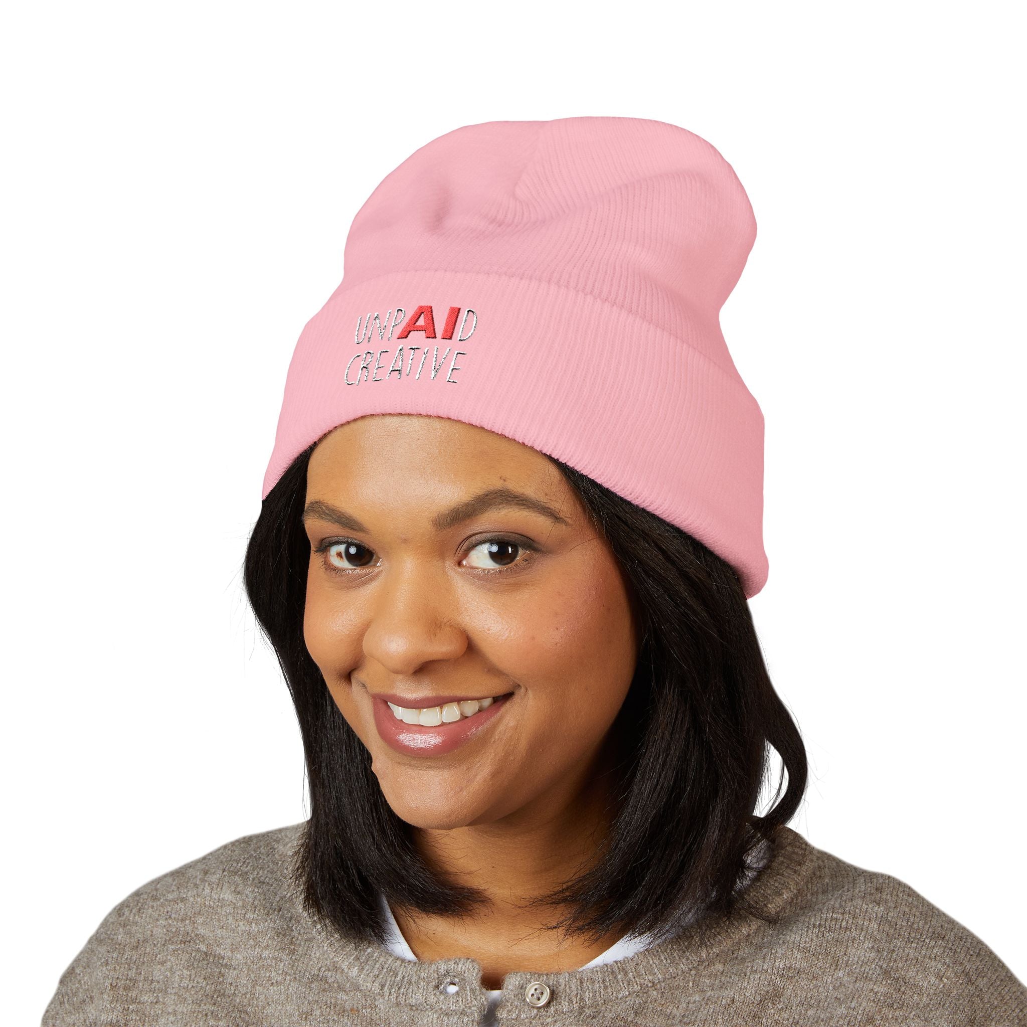 UnpAId Creative Classic Cuffed Beanie