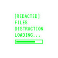 File Distraction Kiss-Cut Vinyl Decals