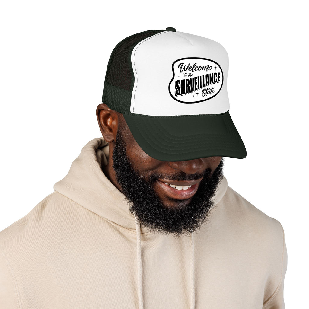 Anti AI Surveillance Foam Trucker Hat