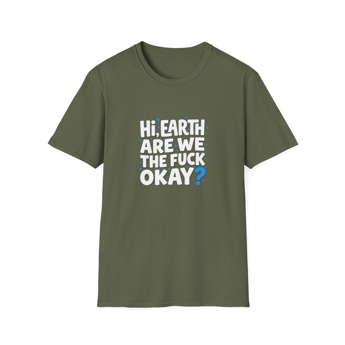 Are We OK Unisex Softstyle T-Shirt