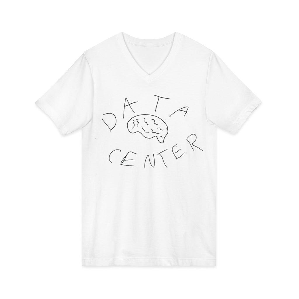 Brain Data CenterUnisex Jersey Short Sleeve V-Neck Tee