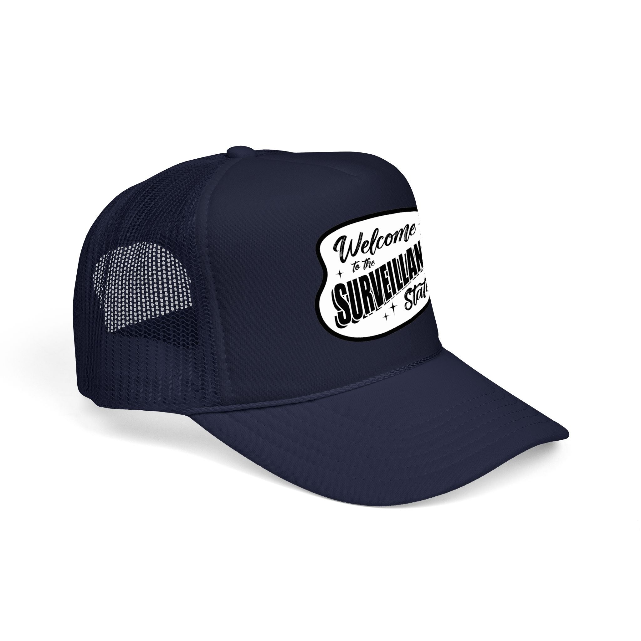 Anti AI Surveillance Foam Trucker Hat