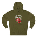 Anti AI KoolAId Three-Panel Fleece Hoodie