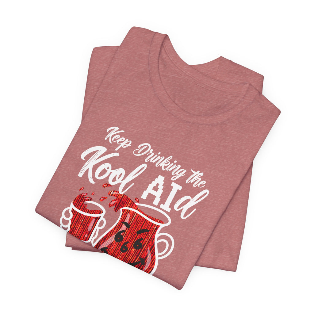 Anti AI KoolAId Unisex Short Sleeve Tee