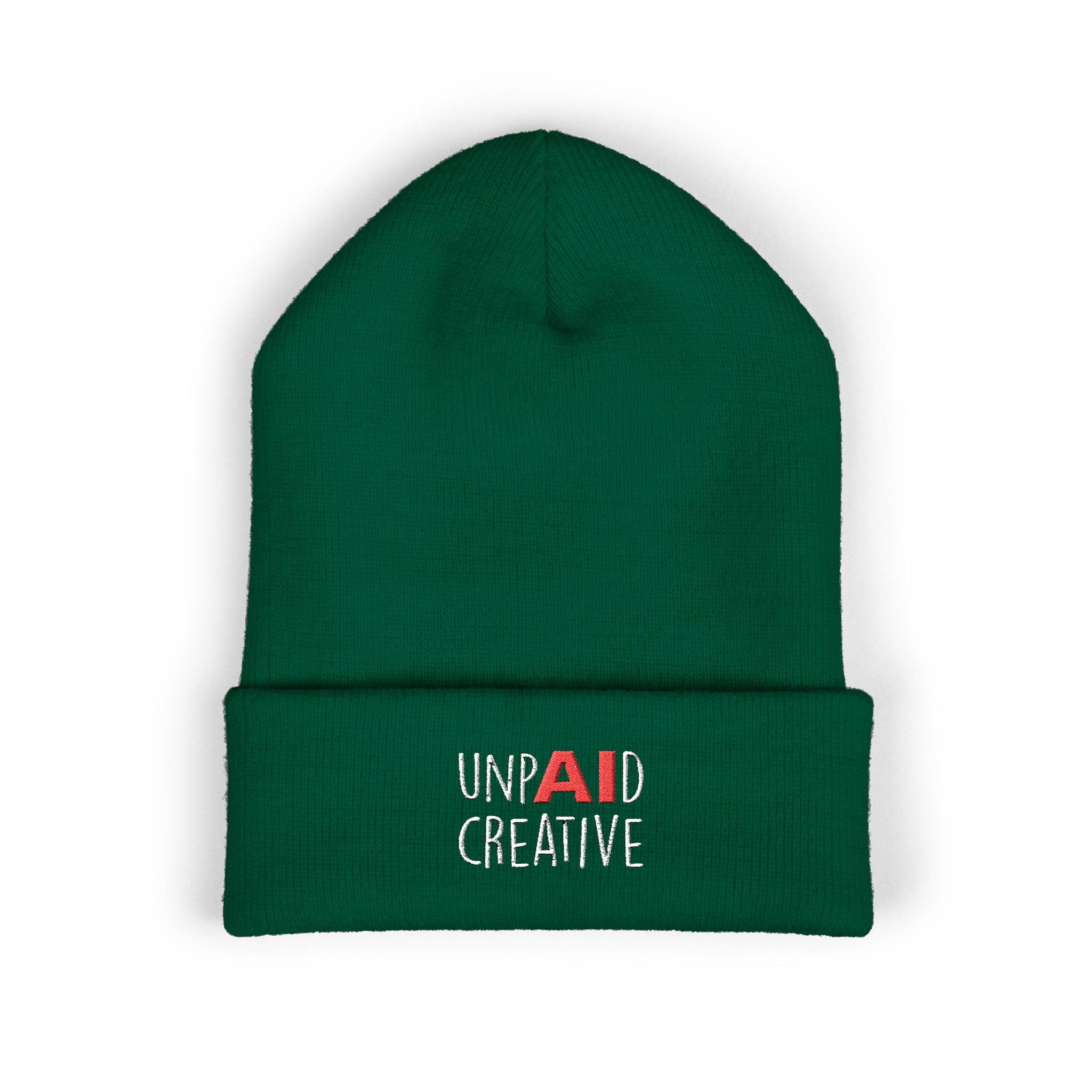 UnpAId Creative Classic Cuffed Beanie