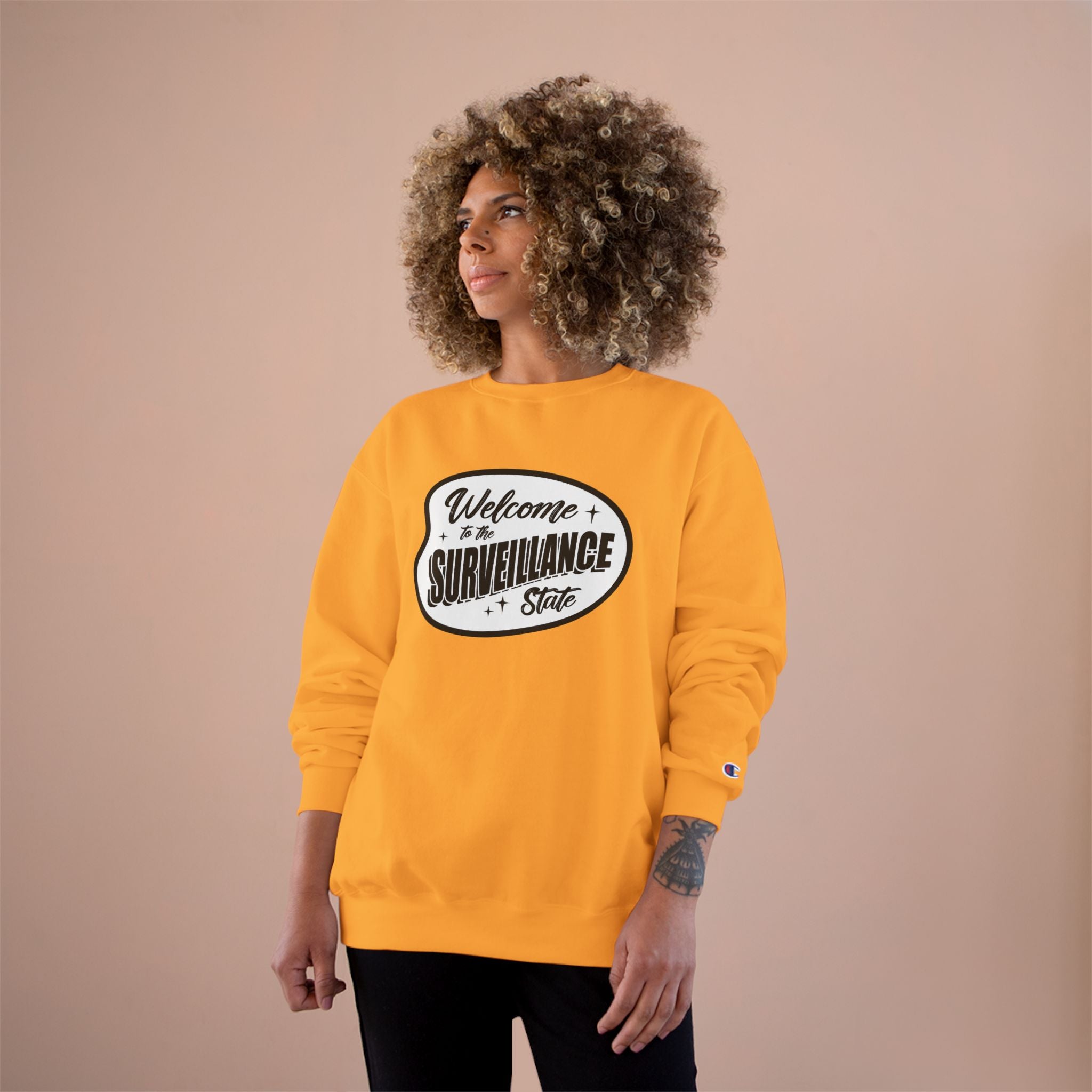 Anti AI Surveillance Champion Sweatshirt
