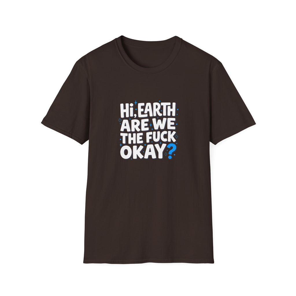 Are We OK Unisex Softstyle T-Shirt