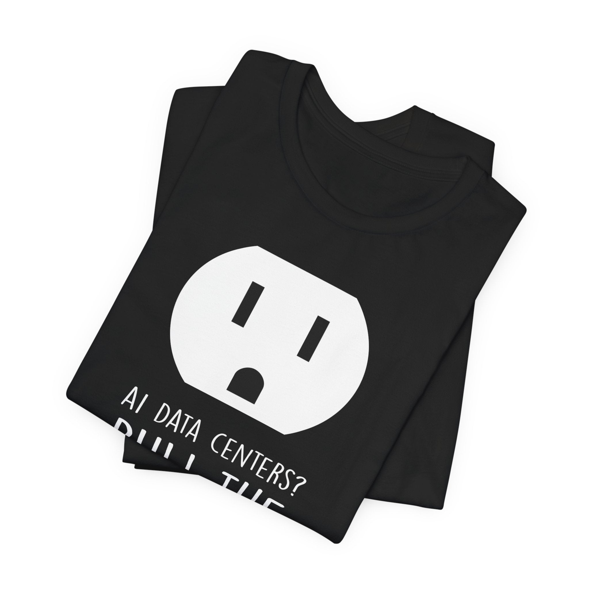 Pull The Plug Unisex Short Sleeve Tee