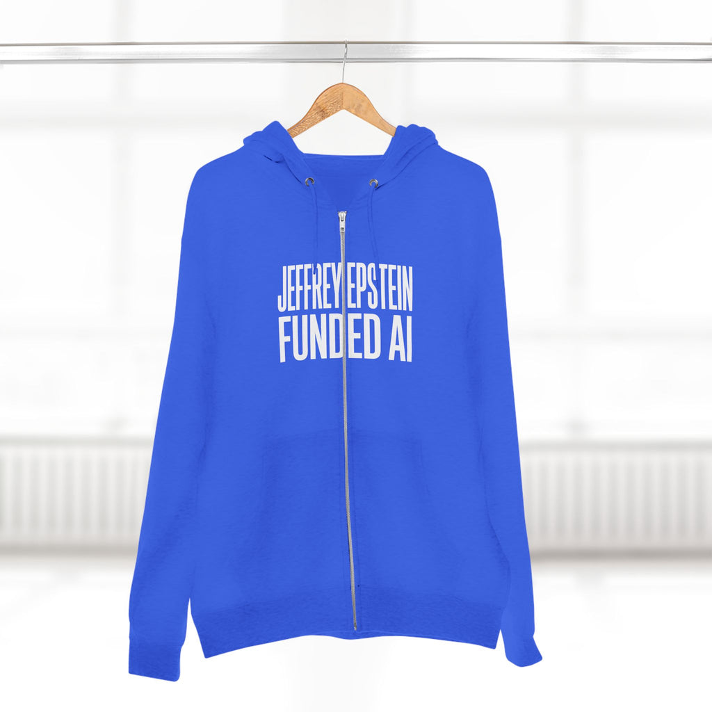 Epstein AI Unisex Hooded Zip Sweatshirt