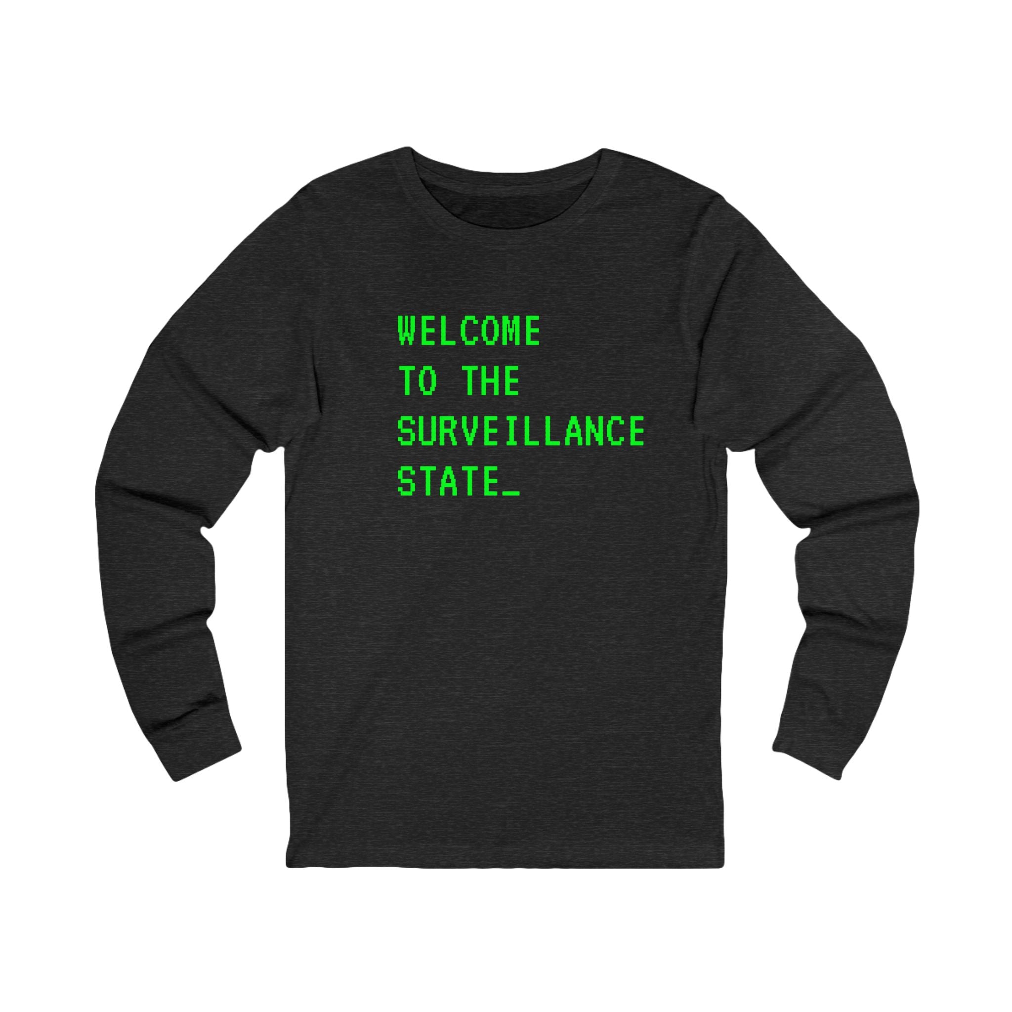 Anti AI Surveillance Long Sleeve Tee
