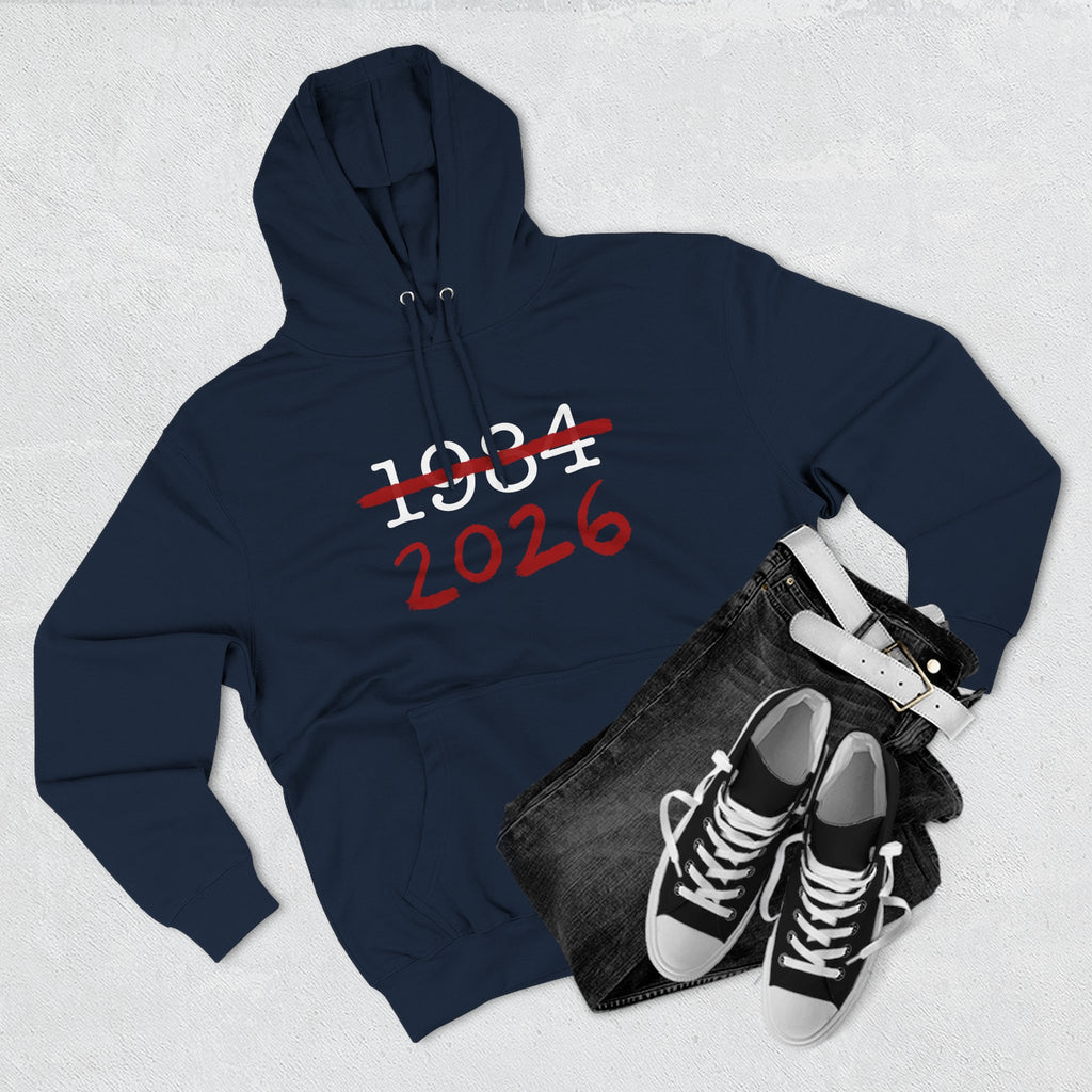 1984 2026 Three-Panel Fleece Hoodie