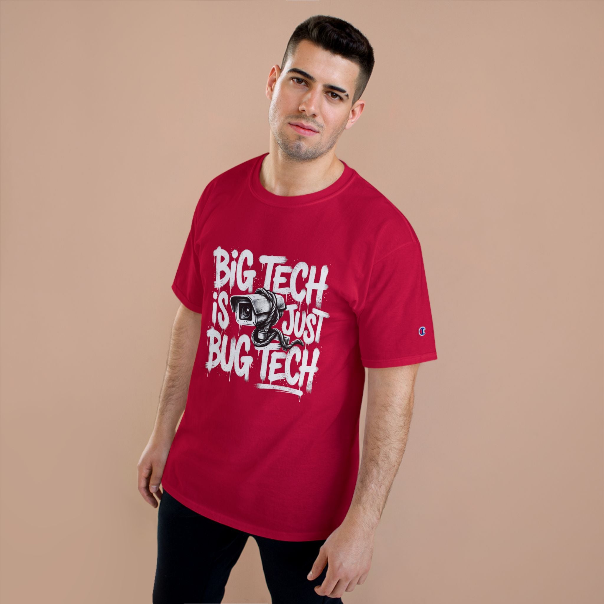 Big Tech Spy Surveillance Champion T-Shirt