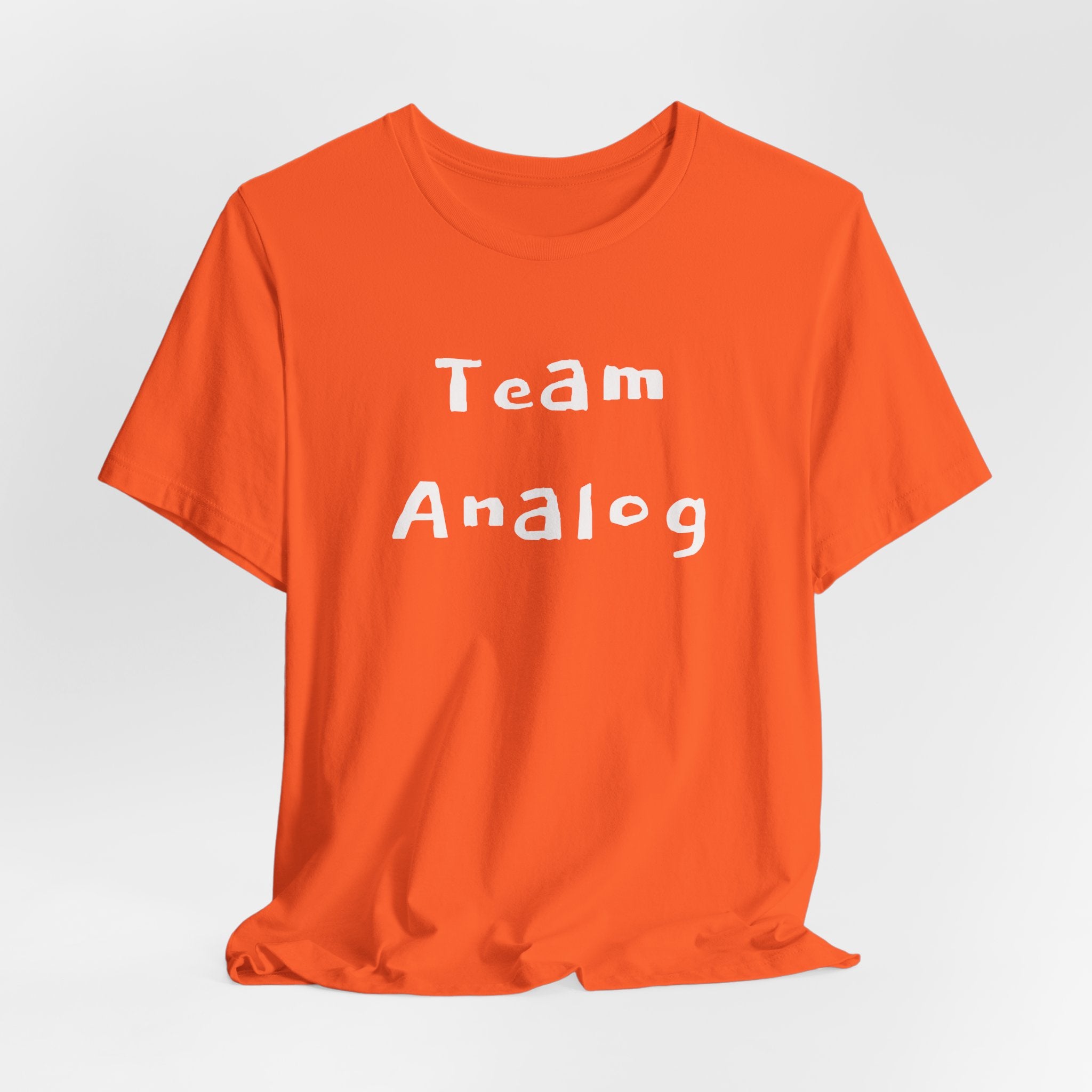 Analog Unisex Jersey Short Sleeve Tee