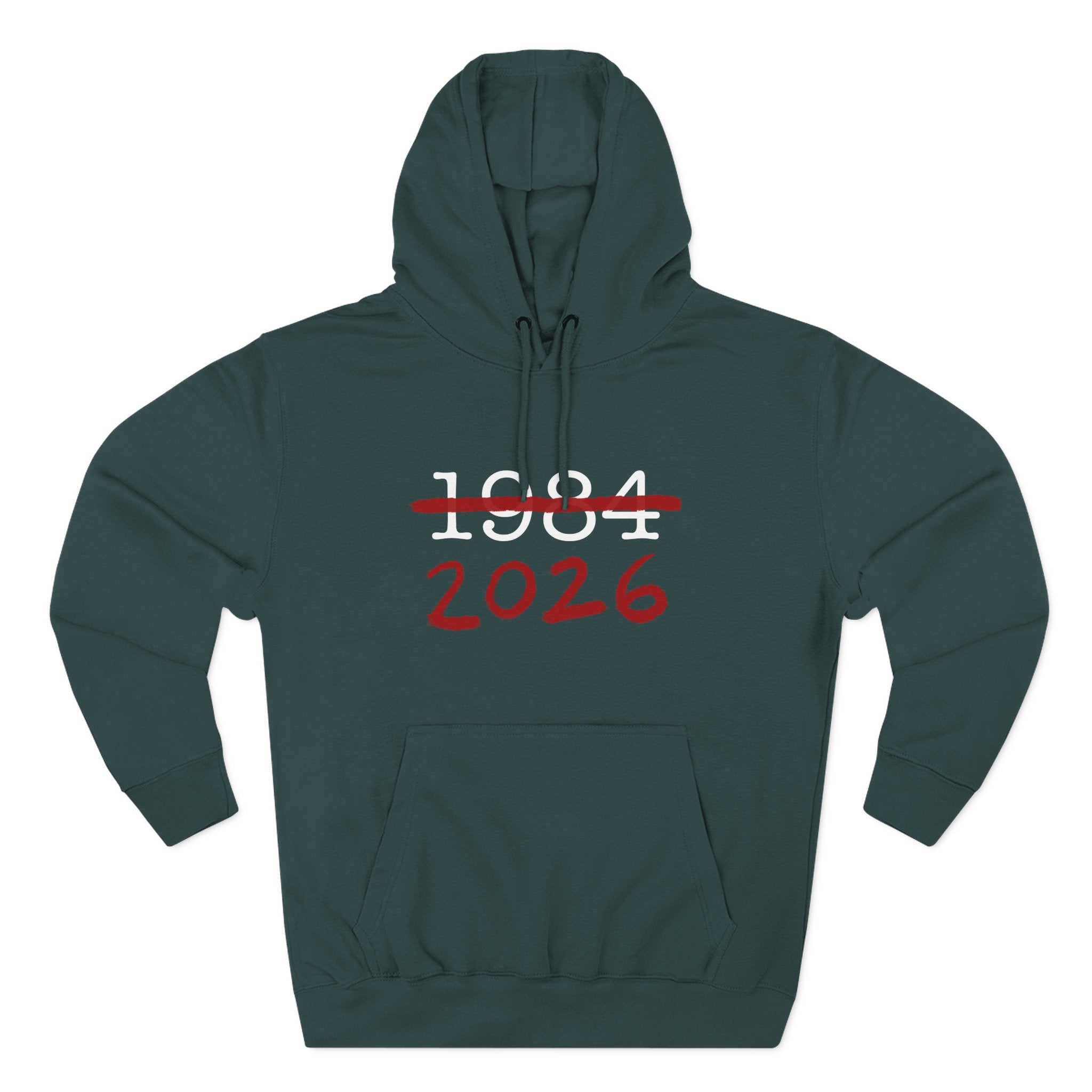 1984 2026 Three-Panel Fleece Hoodie