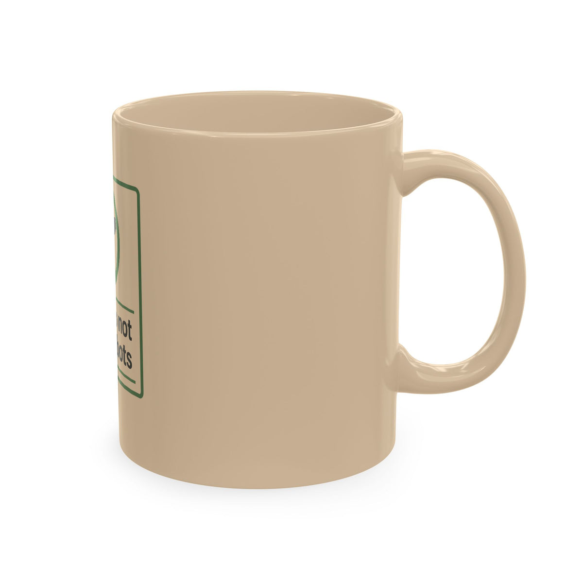 Do Not Feed The Bots Traditional Ceramic Mug
