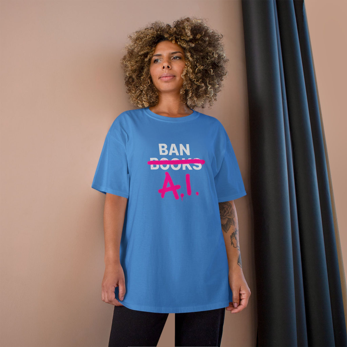 Ban AI Champion T-Shirt