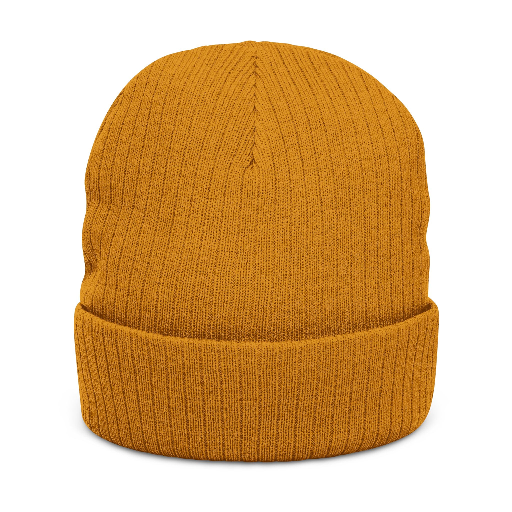 No AI Robot Ribbed Knit Beanie